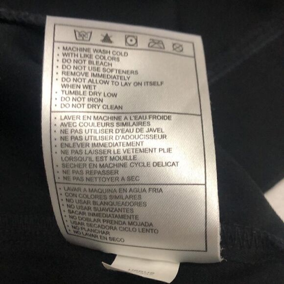 Nike womens black athletic activewear. 4 front pockets size XL - Picture 14 of 14